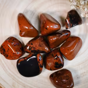 mahagoni obsidian žepni