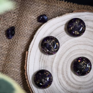 orgonit medaljon ametist