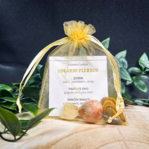 komplet kristalov - čakra solarnega pleksusa