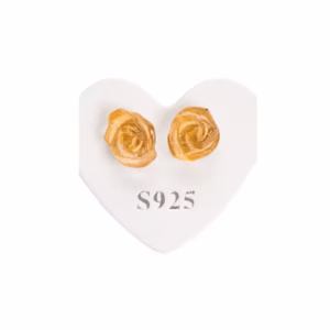 rumeni turmalin uhani srebrni vrtnica